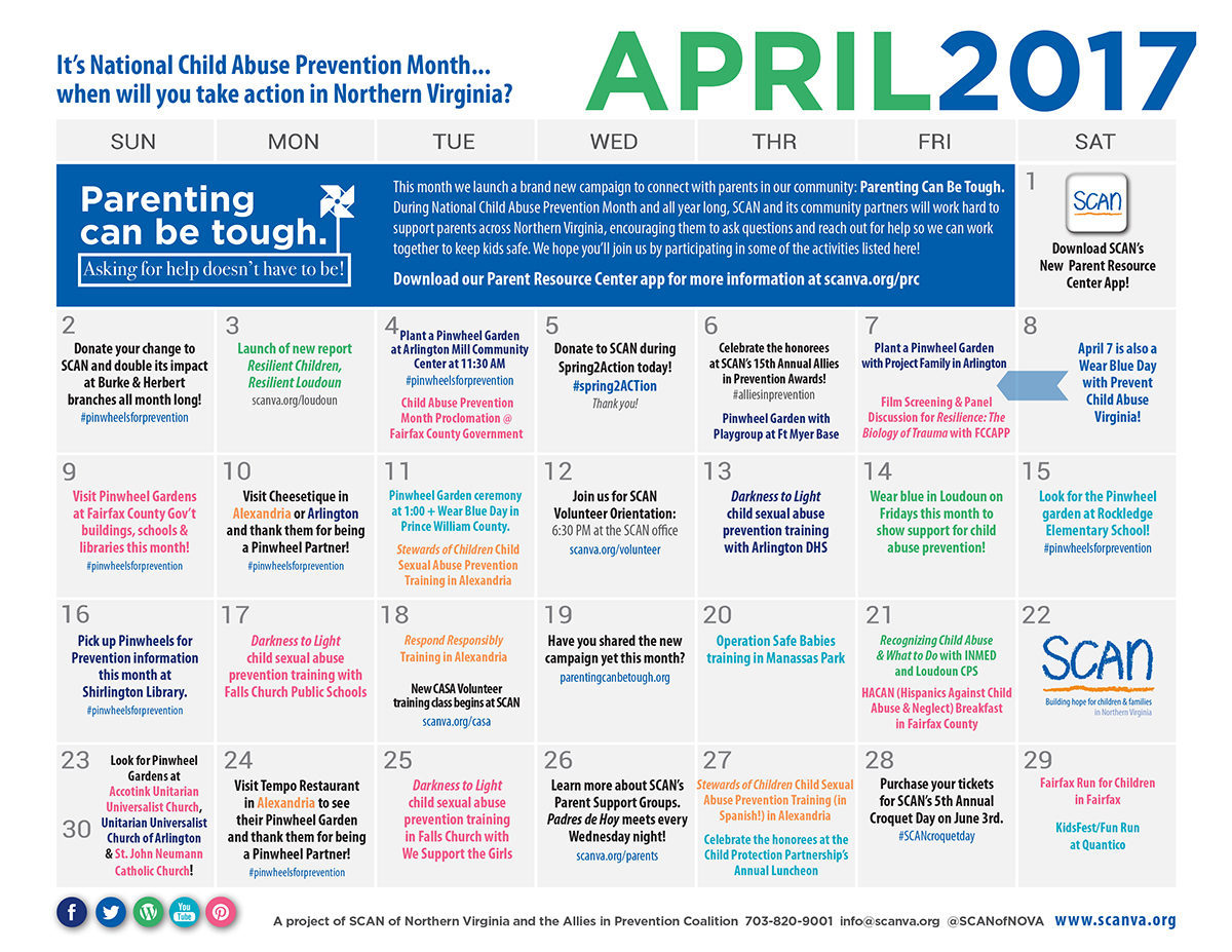 april month themes