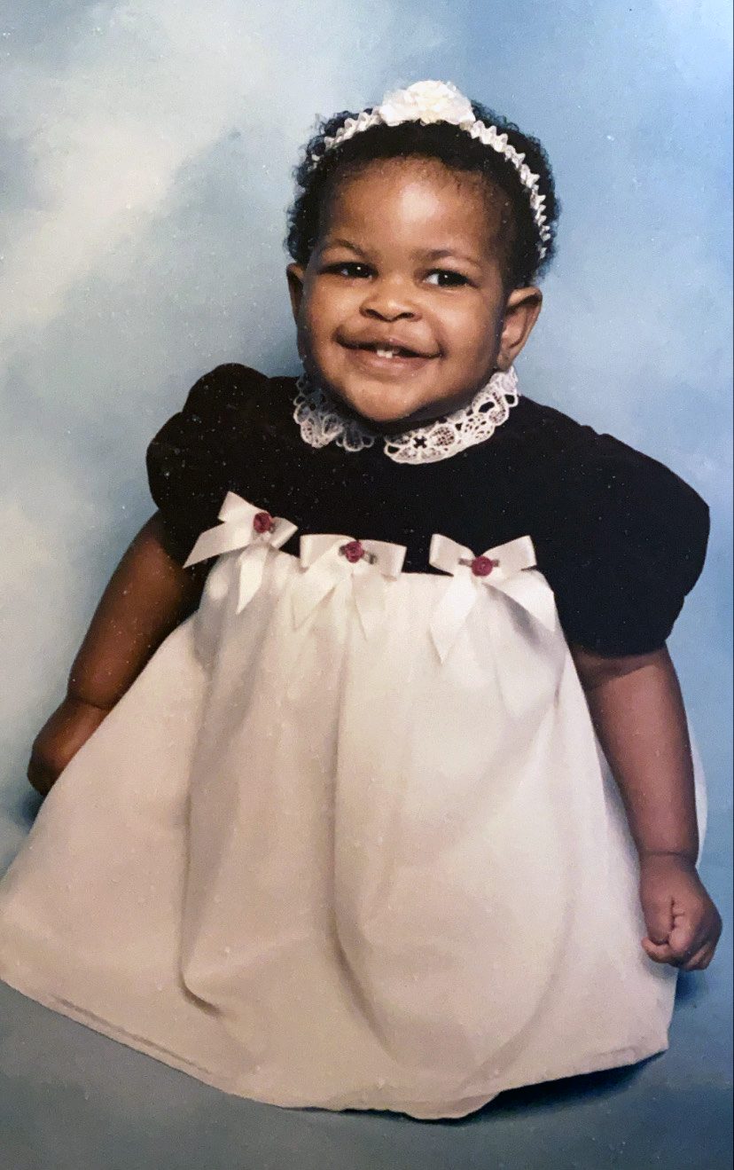 baby photo of shanelle